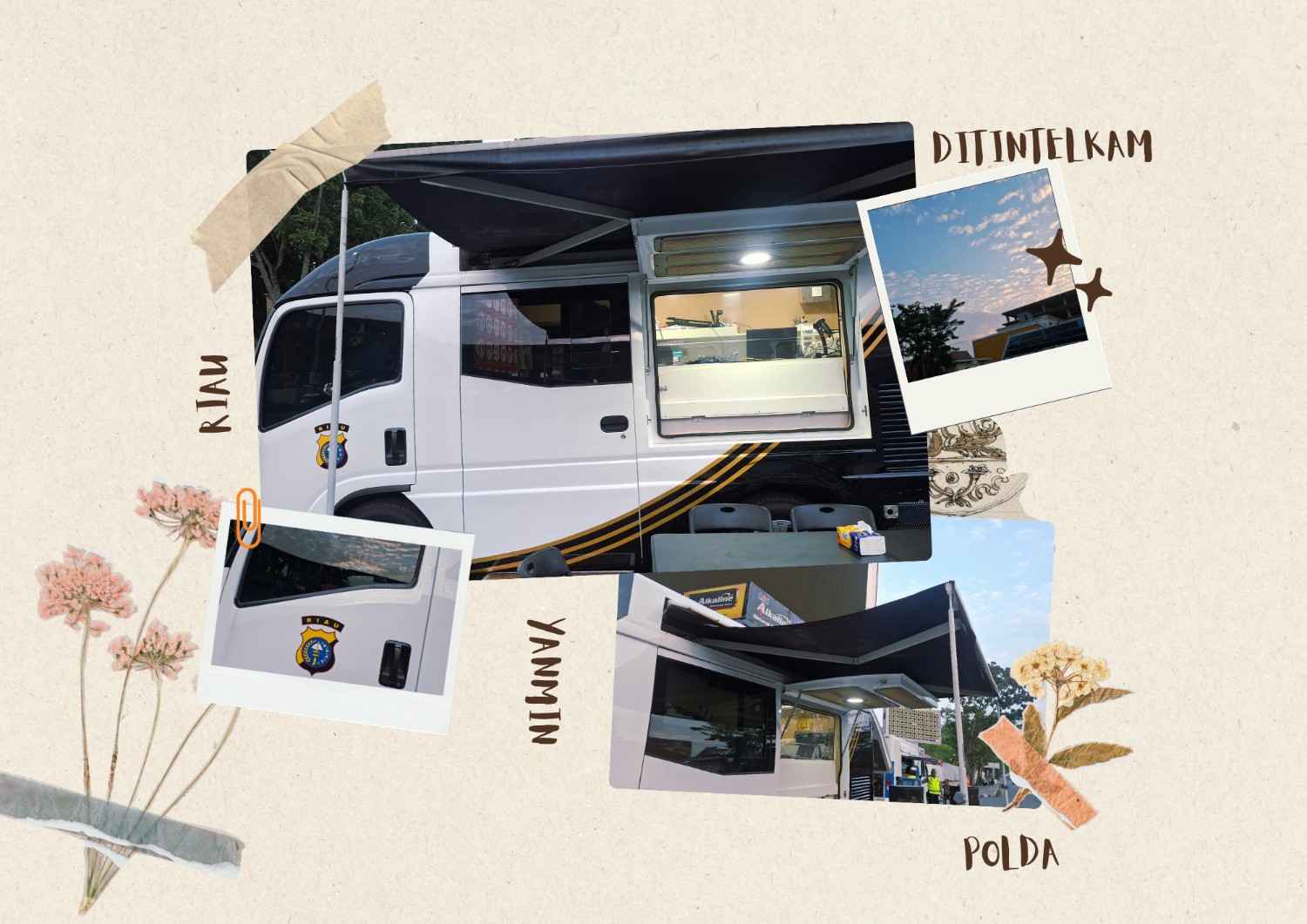 Pelayanan SKCK Online Yanmin Ditintelkam Polda Riau di Car Free Day