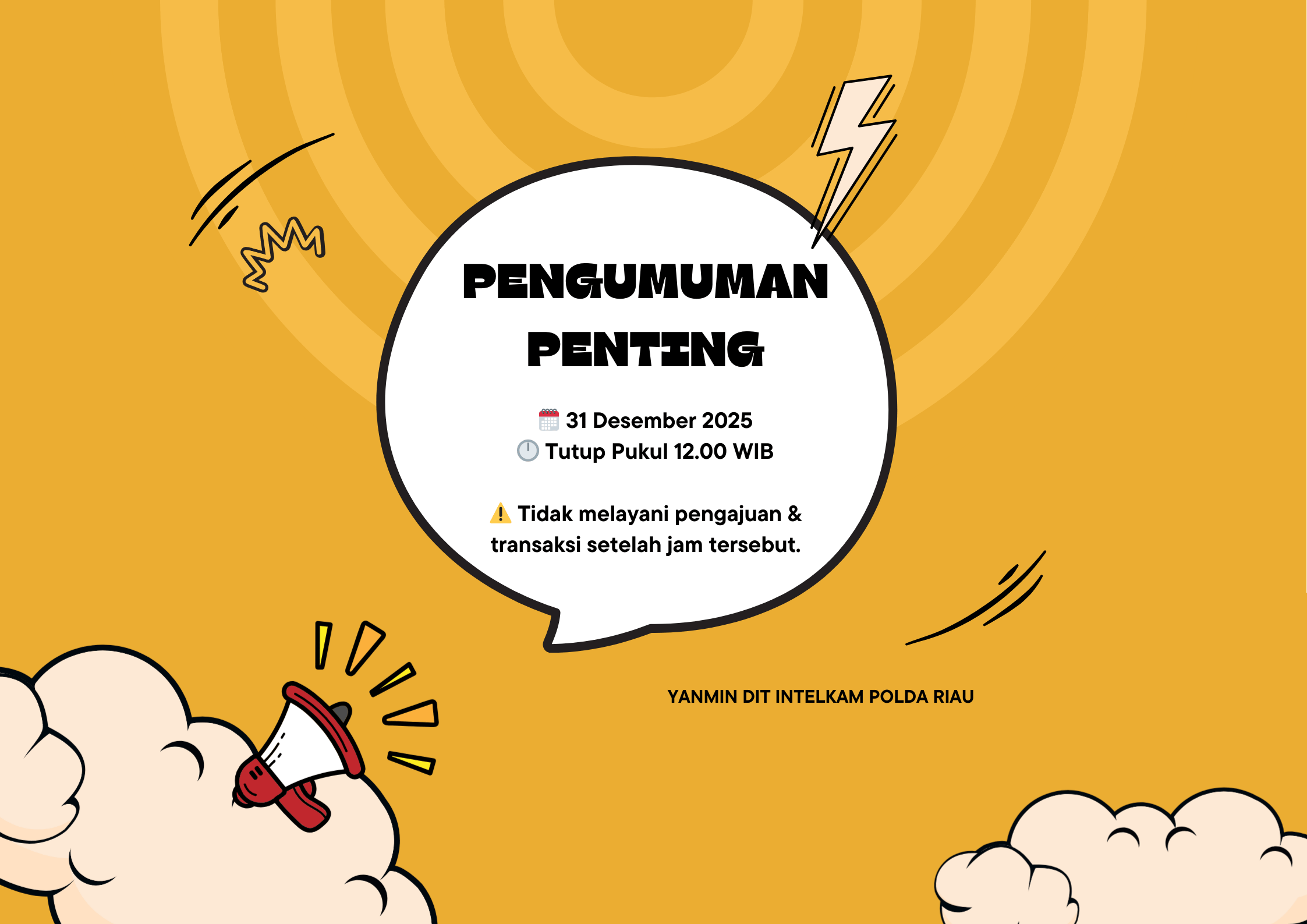 PELAYANAN SKCK JELANG TAHUN BARU 2026